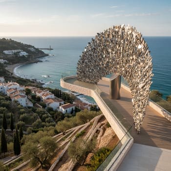 Fan of abrasive sheets arranged by grit