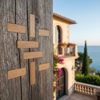 Repair-friendly mortise with replaceable pegs